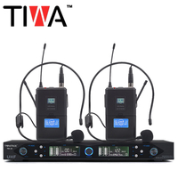 Tiwa最畅销专业的UHF无线麦克风，带2个耳机